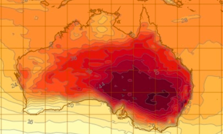 Climate Signals Extreme Heatwave In Australia Catastrophic Fire Weather 