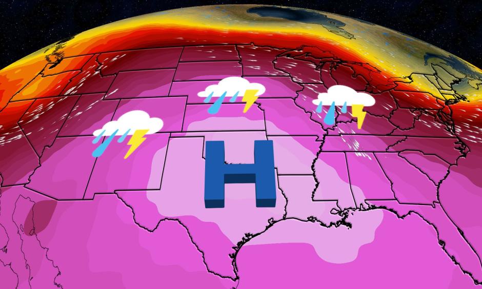 'Ring of Fire' Weather Pattern Brings Heat Wave, Thunderstorms