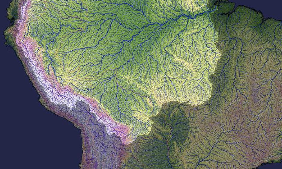 Map: Amazon River Basin | Climate Signals