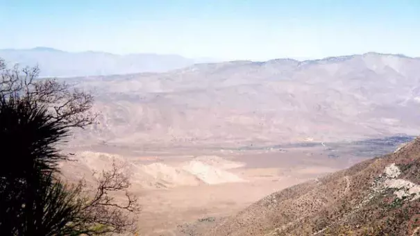 A view of the Anza-Borrego Desert from Mount Laguna in the Cleveland National Forest. Credit: Michael Romanov via Wikimedia Commons