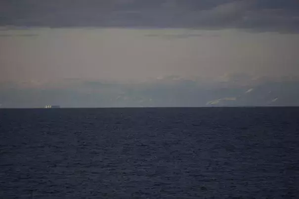 Between the Labrador and Irminger Seas: the southern tip of Greenland, photographed during a GEOMAR survey in 2016. Photo: Arne Bendinger