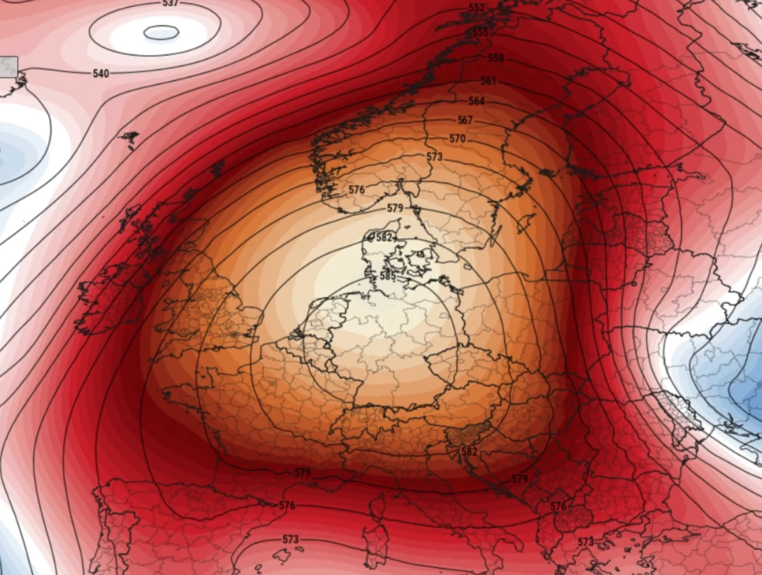 London has warmest April day in nearly 70 years, as enormous heat dome